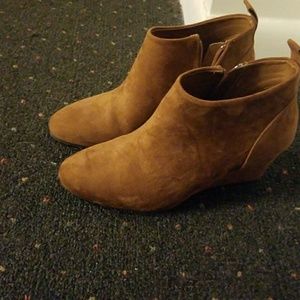 Brown booties!